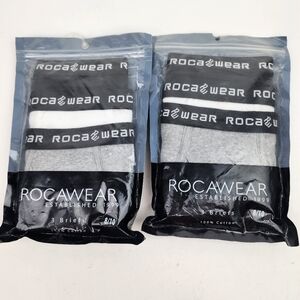 Rocawear Boy's 100% Cotton Briefs Size M Ages 8-10 Waist 24"-25" Weight 59-73lbs